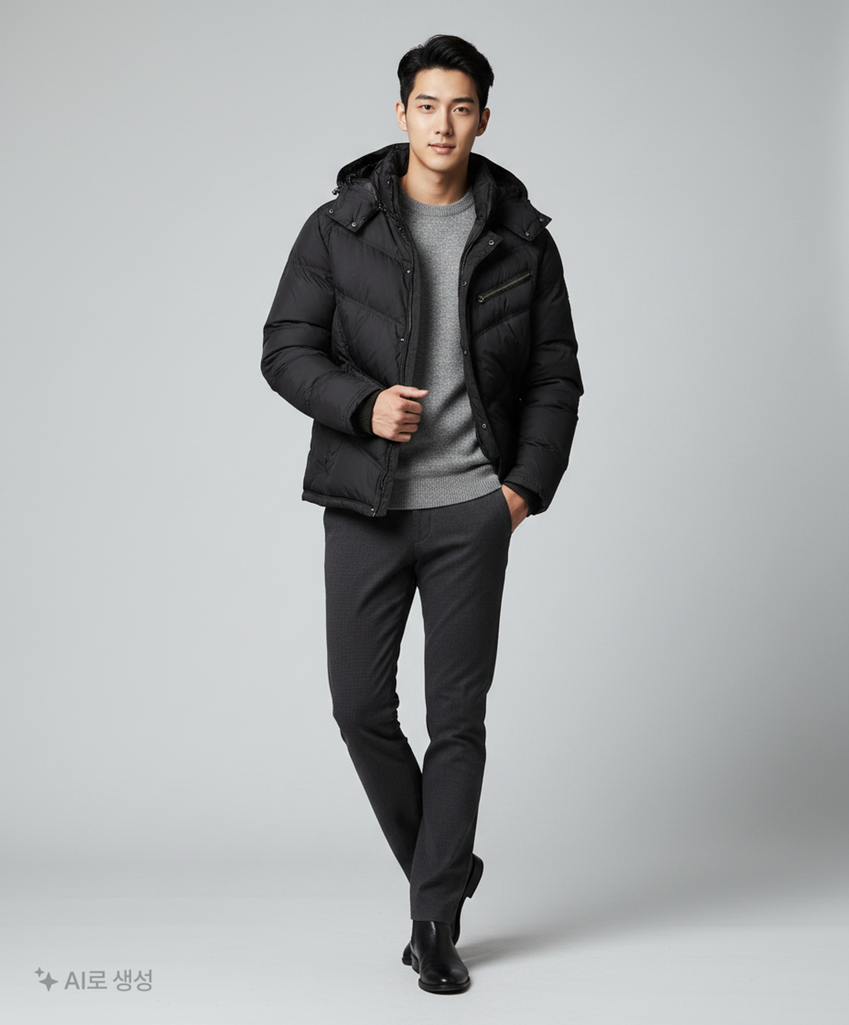 캘빈클라인 진(CALVIN KLEIN JEANS) 숏 패딩/숏 헤비 아우터 M