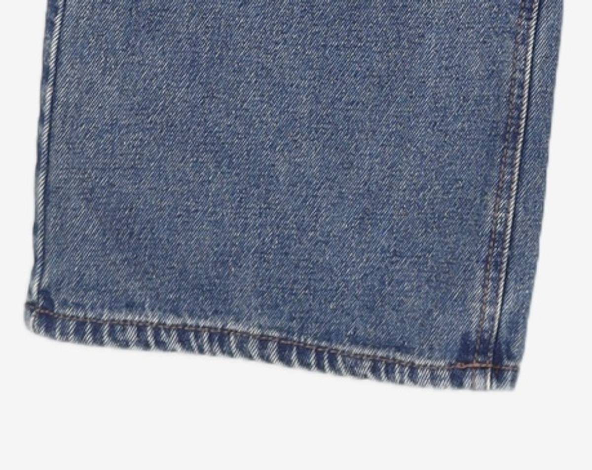 미쏘(MIXXO) 기모 핏업데님 와이드핏 160CM_MIWTJEV50J 26
