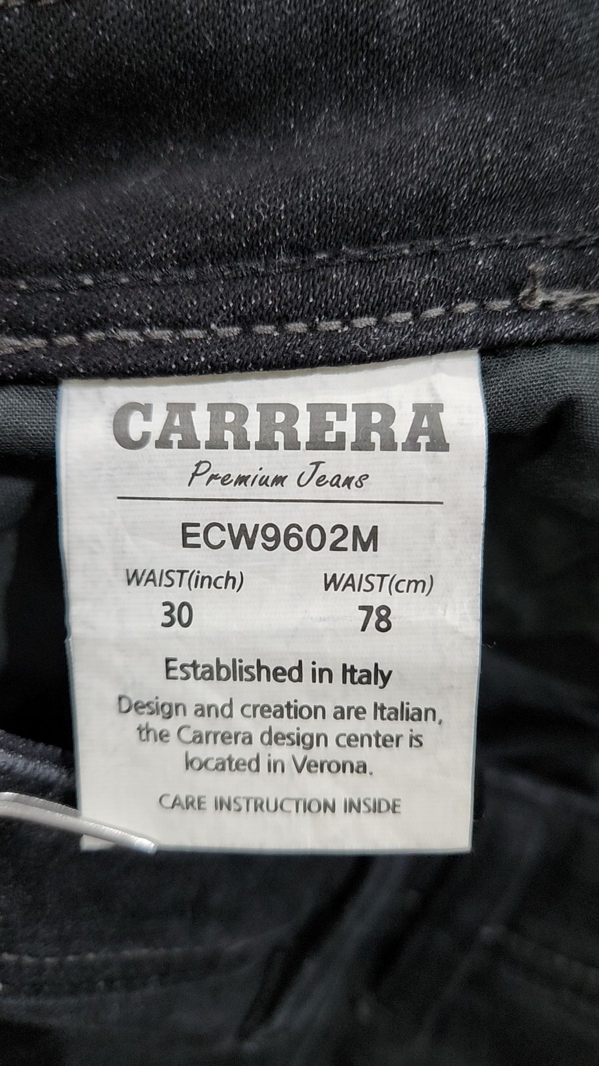 까레라(CARRERA) 청/데님 팬츠 30