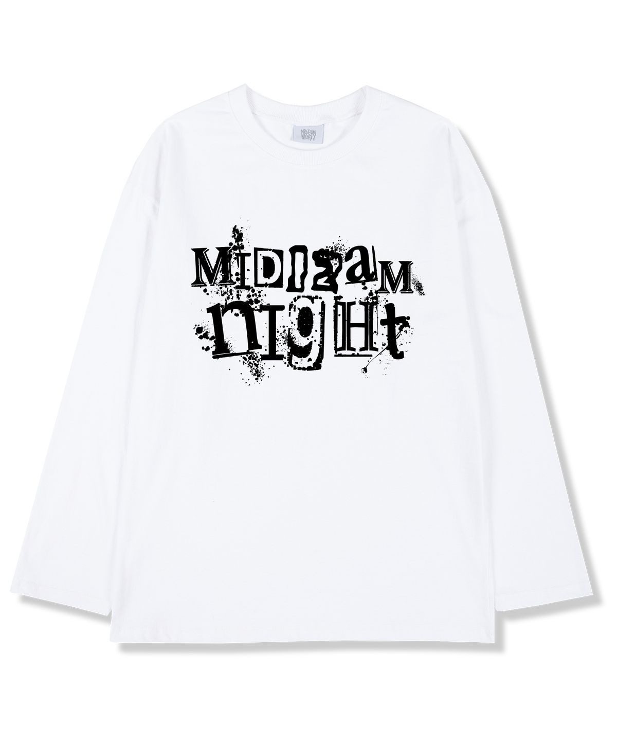 미드나잇12에이엠(MIDNIGHT12AM) 수피레아 오버핏 긴팔티셔츠 3color