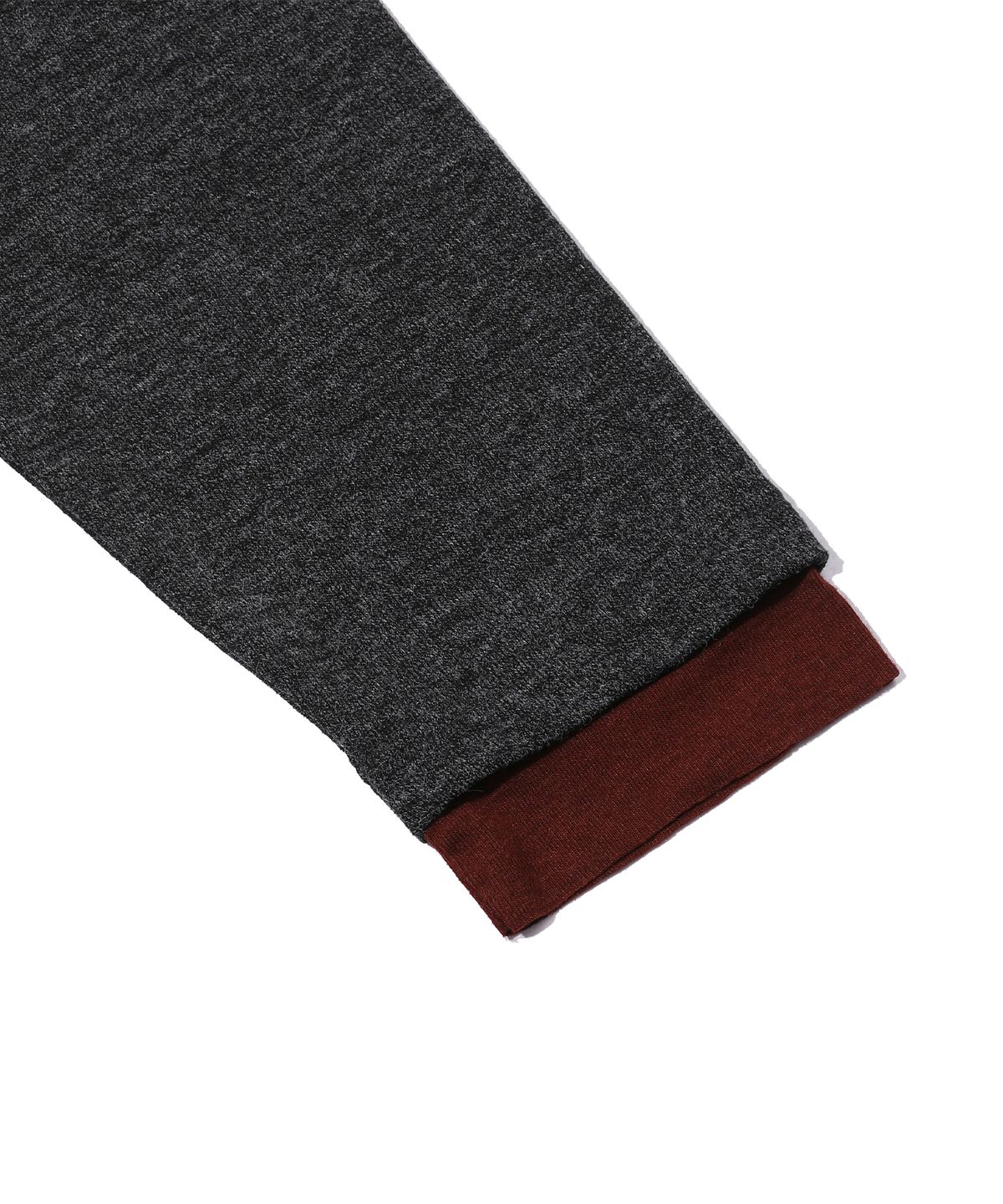 메인부스(MAINBOOTH) Comfort Layered Sweater(CHARCOAL)
