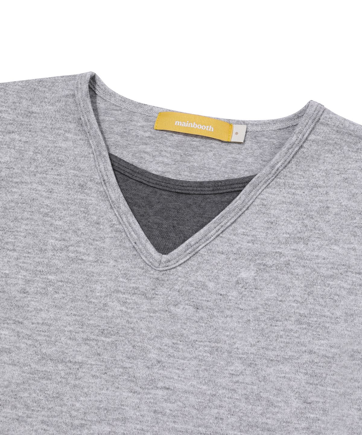 메인부스(MAINBOOTH) Comfort Layered Sweater(GRAY)