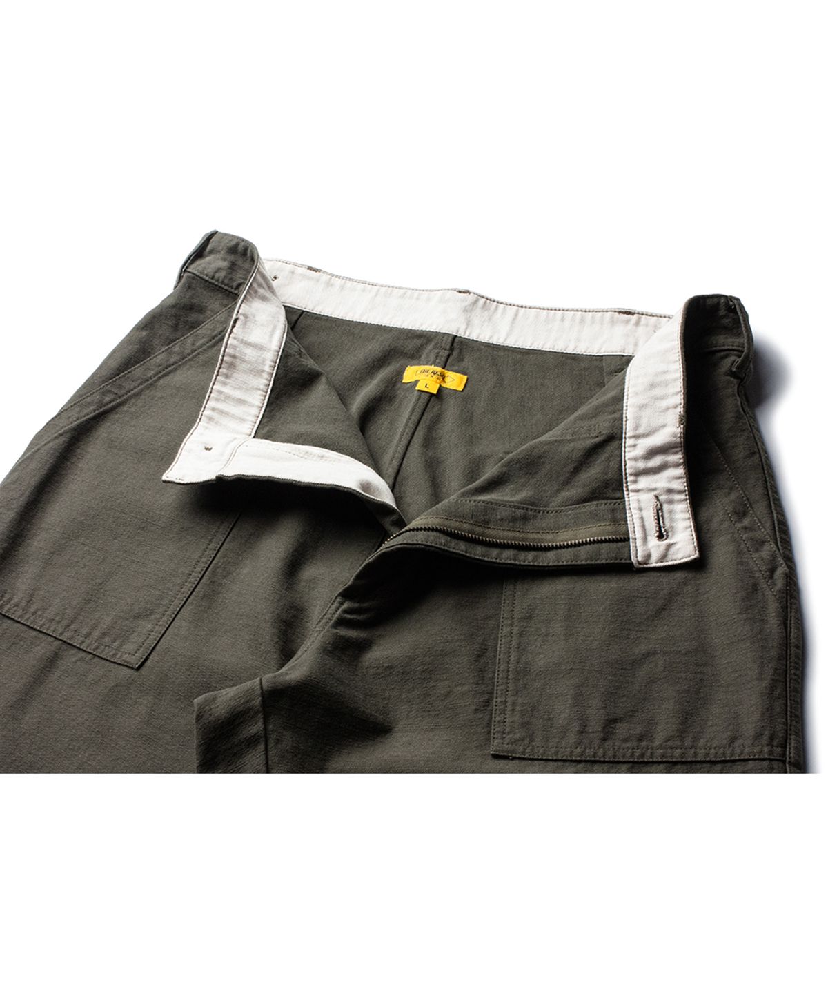 더 레스큐(THE RESQ) COTTON SLUB KILROY PANTS [OLIVE DRAB]