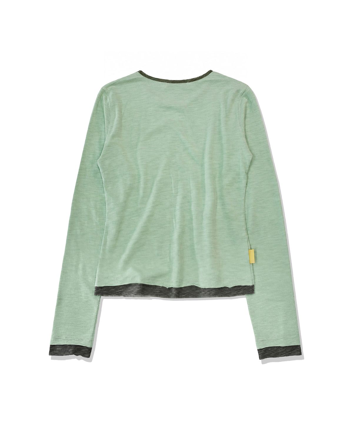 메인부스(MAINBOOTH) Starlight Slub Layered T-shirt(LIME)