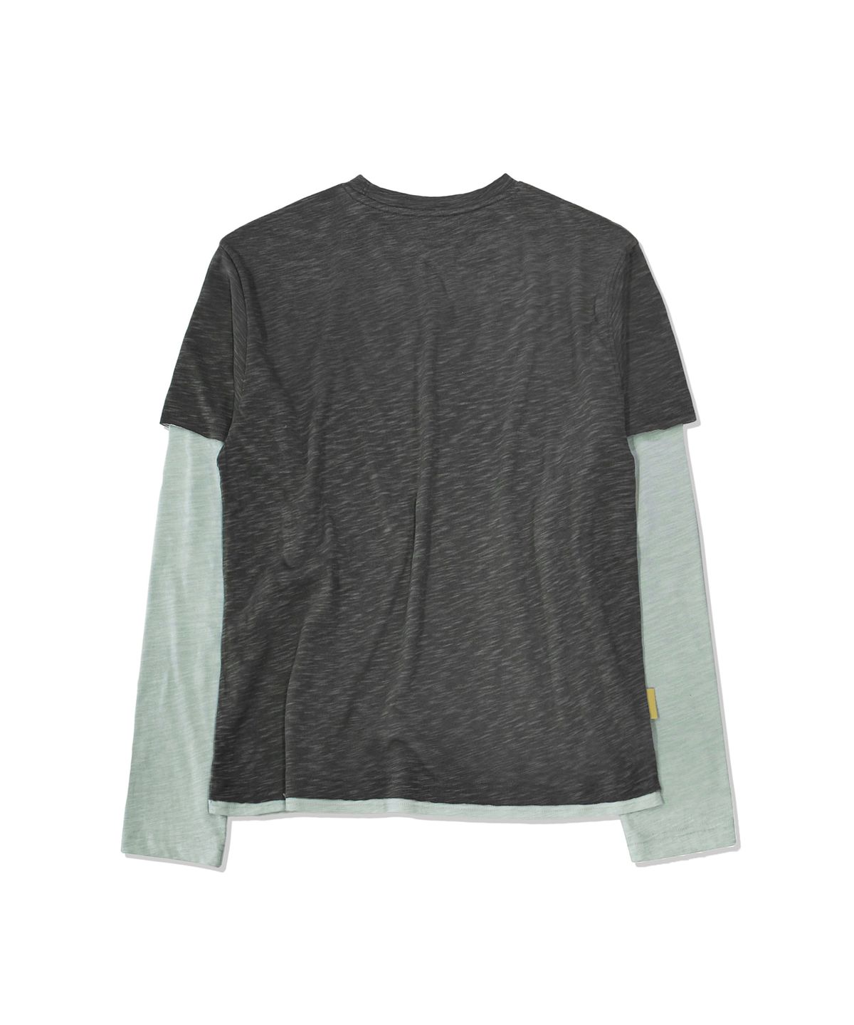 메인부스(MAINBOOTH) Archive Unit Layered T-shirt(DUST GRAY)