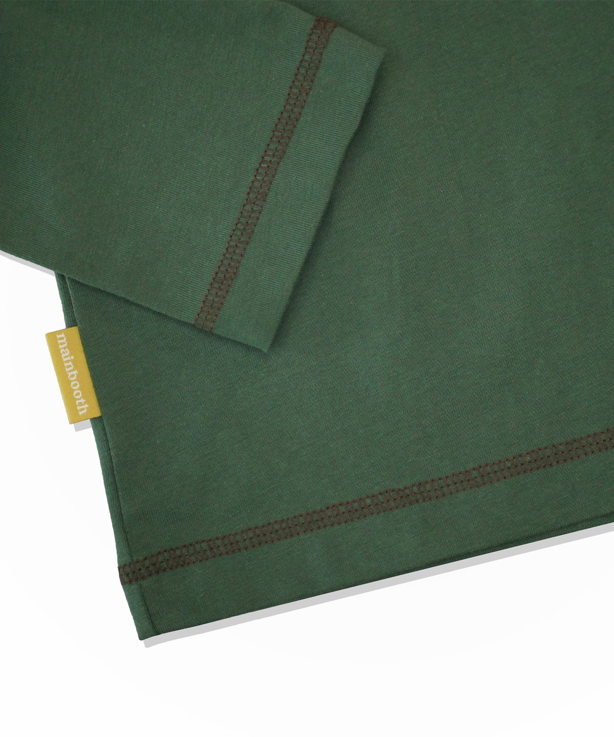 메인부스(MAINBOOTH) Thirteen T-shirt(GREEN)