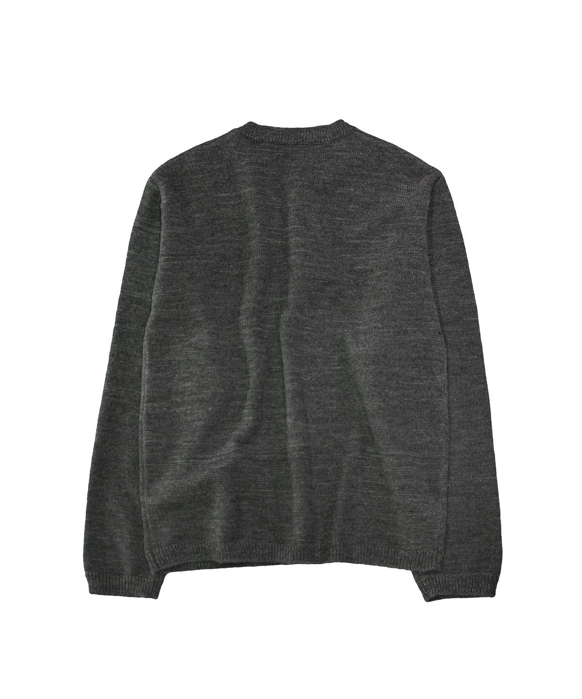 메인부스(MAINBOOTH) Heritage Henley Sweater(CHARCOAL)
