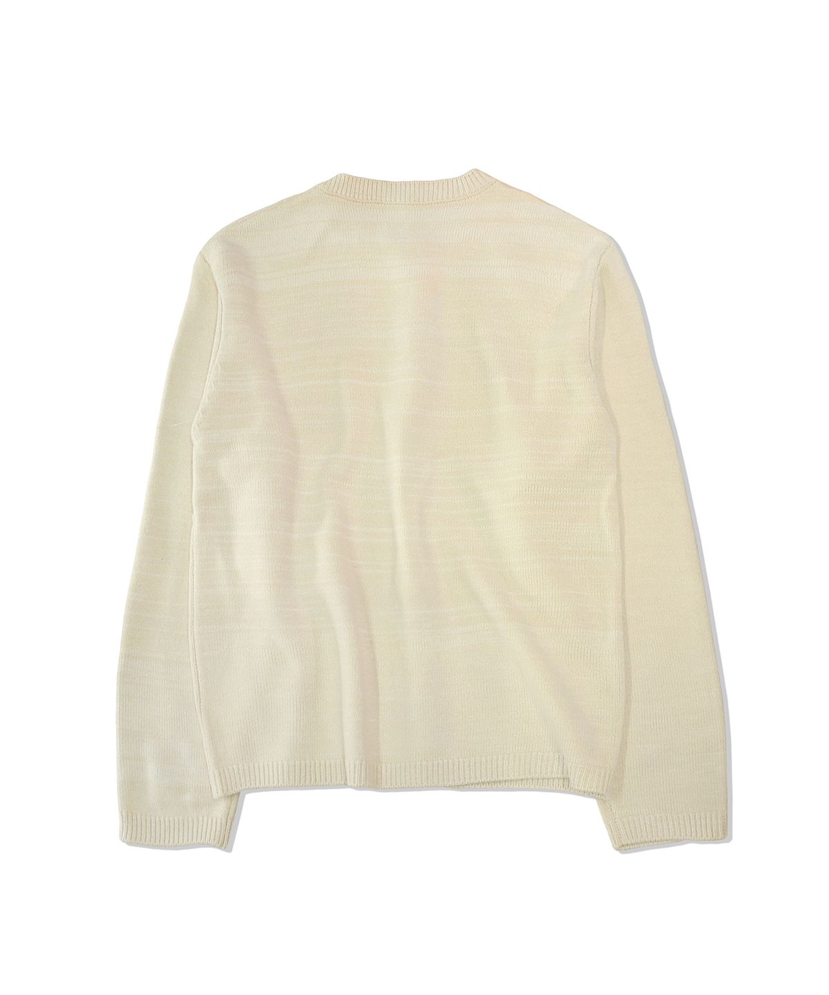 메인부스(MAINBOOTH) Heritage Henley Sweater(CREAM)