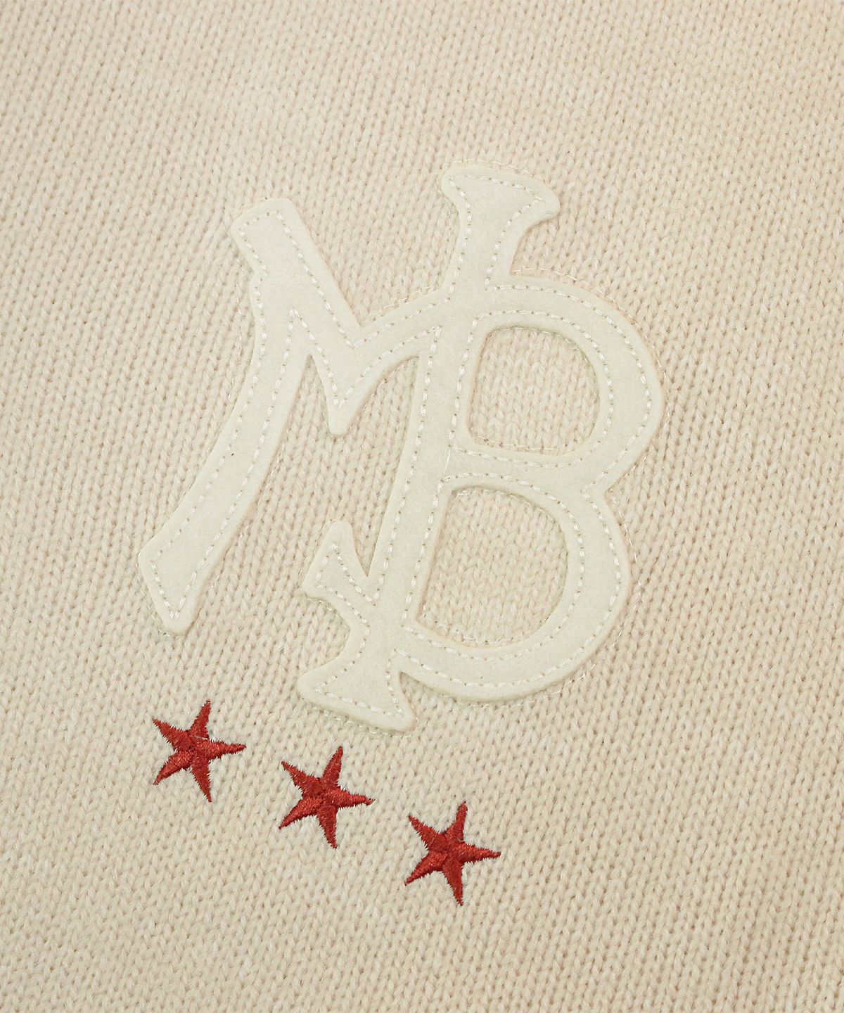 메인부스(MAINBOOTH) Heritage Henley Sweater(CREAM)