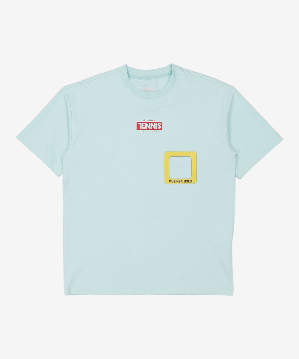 디아도라(diadora) 에센셜 테니스 반팔티셔츠 MINT 95