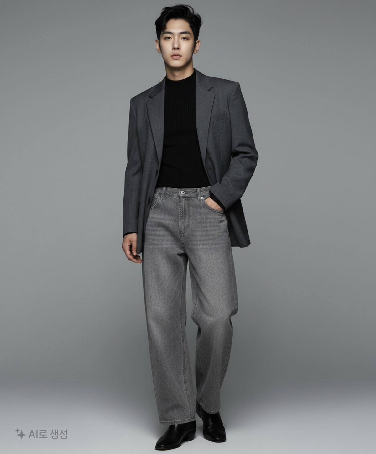 데케트(DECET) [패션플래닛X데케트][올시즌]Relaxed Wide Denim Jeans DCPT064 26