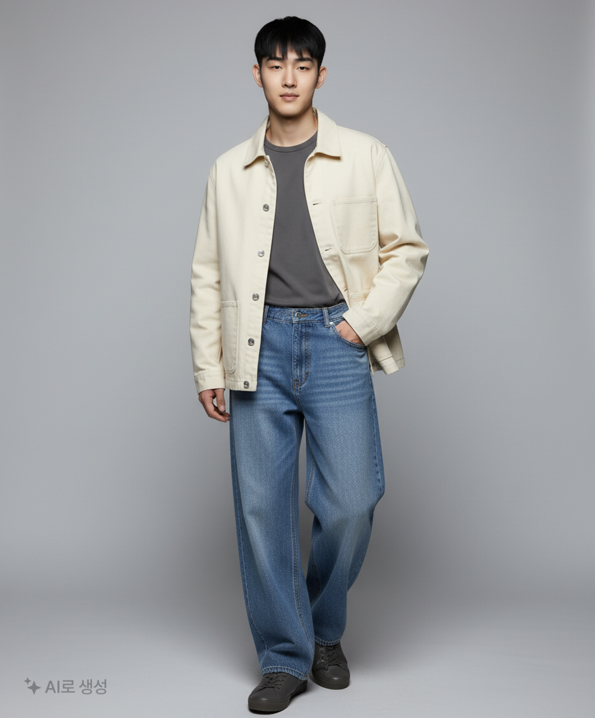 데케트(DECET) [패션플래닛X데케트][올시즌]Relaxed Wide Denim Jeans DCPT064 32