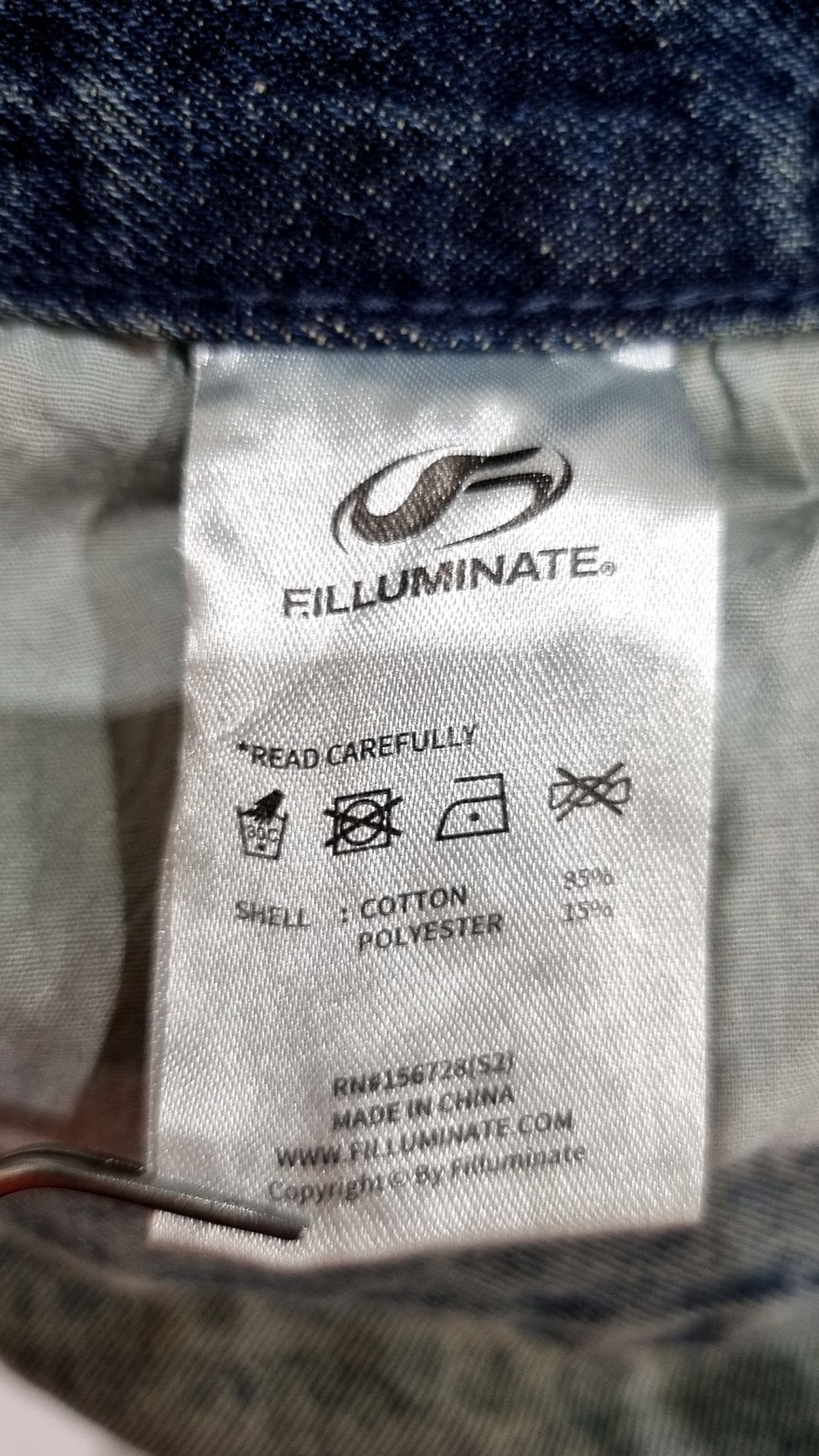 필루미네이트(FILLUMINATE) 청/데님 팬츠 XL
