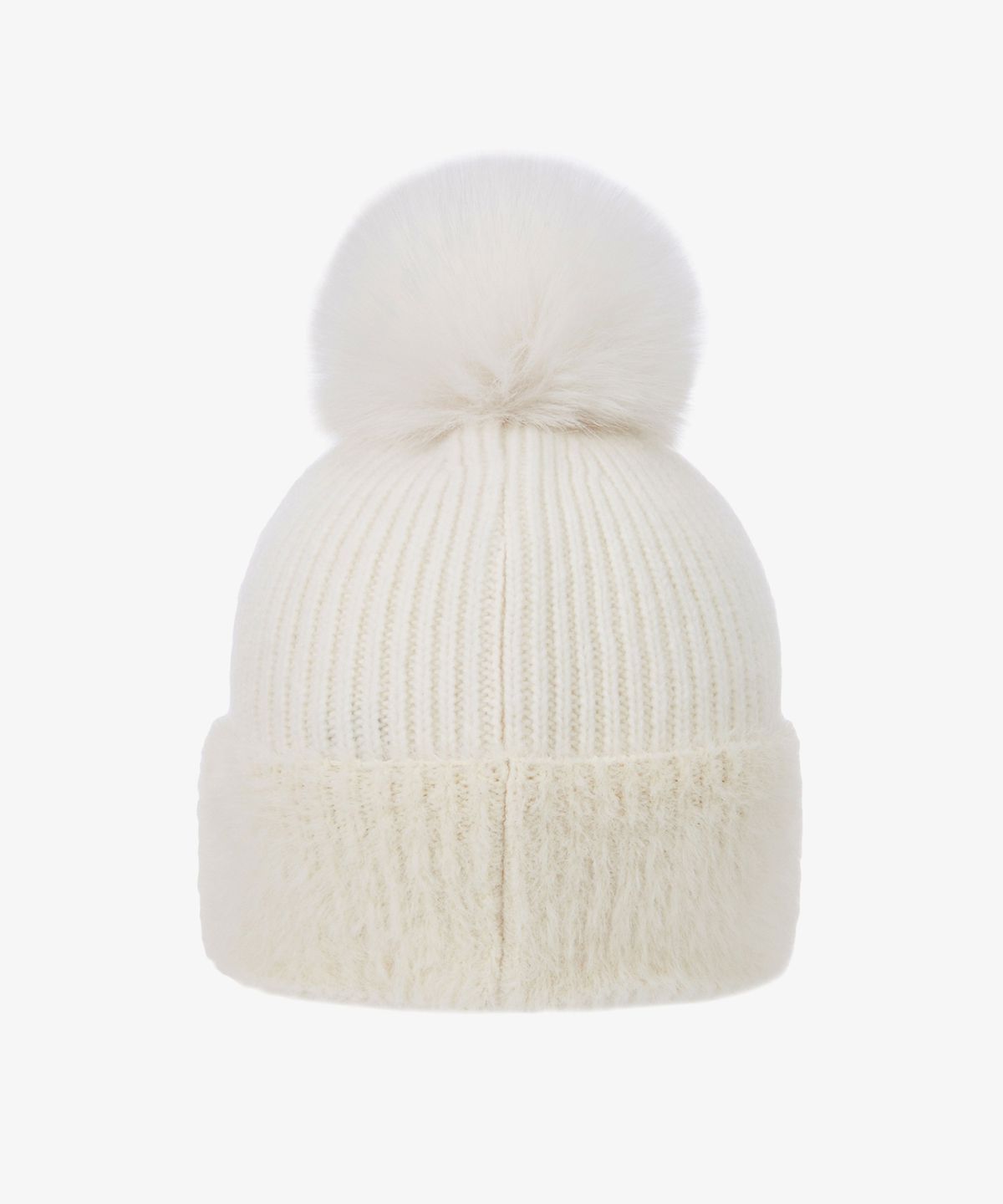 노스페이스(THE NORTH FACE) NE3CS56A 여성 웜 폼폼 캡 IVORY