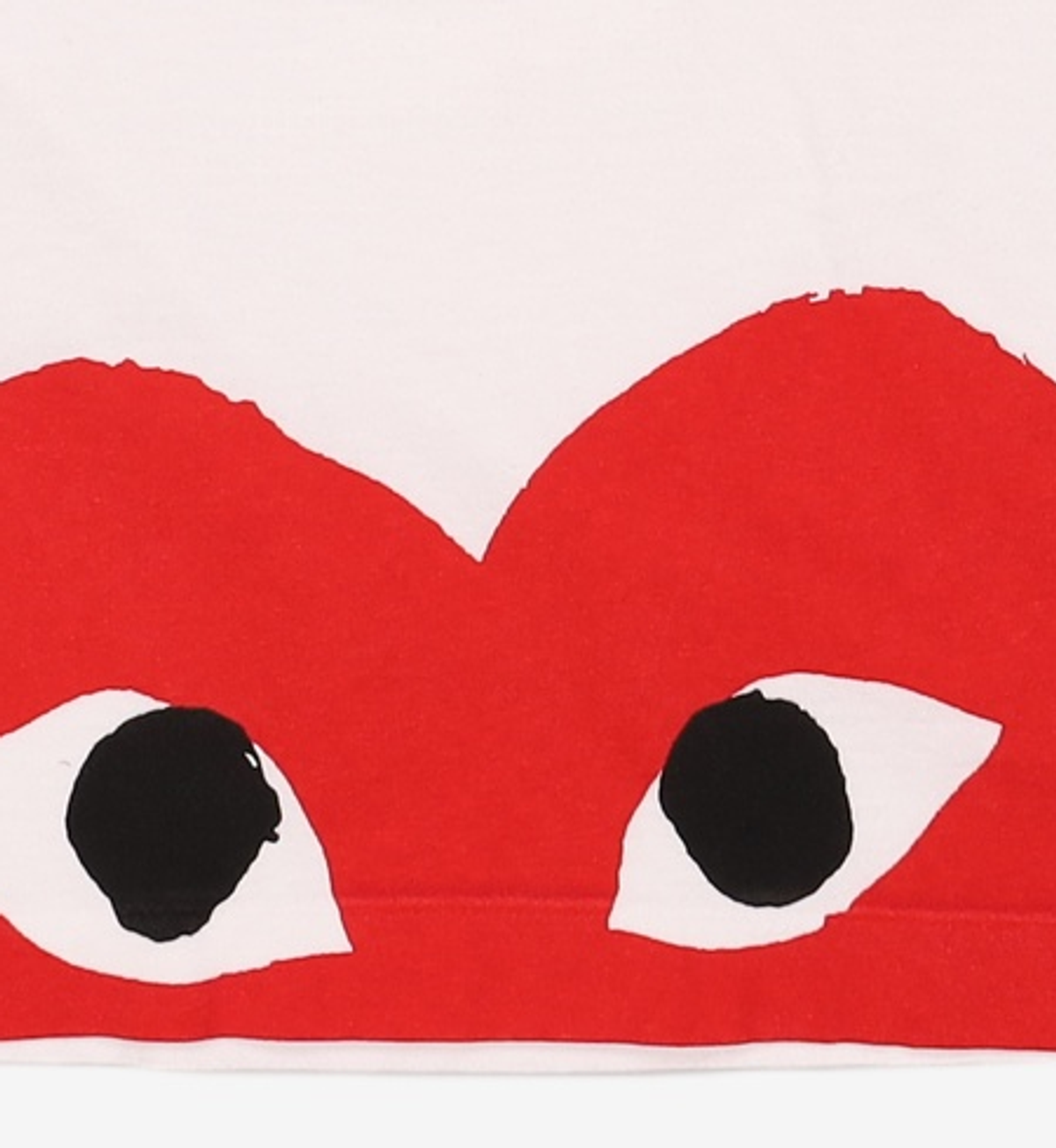 꼼데가르송 플레이(COMME DES GARCONS PLAY) 반소매 티셔츠 L