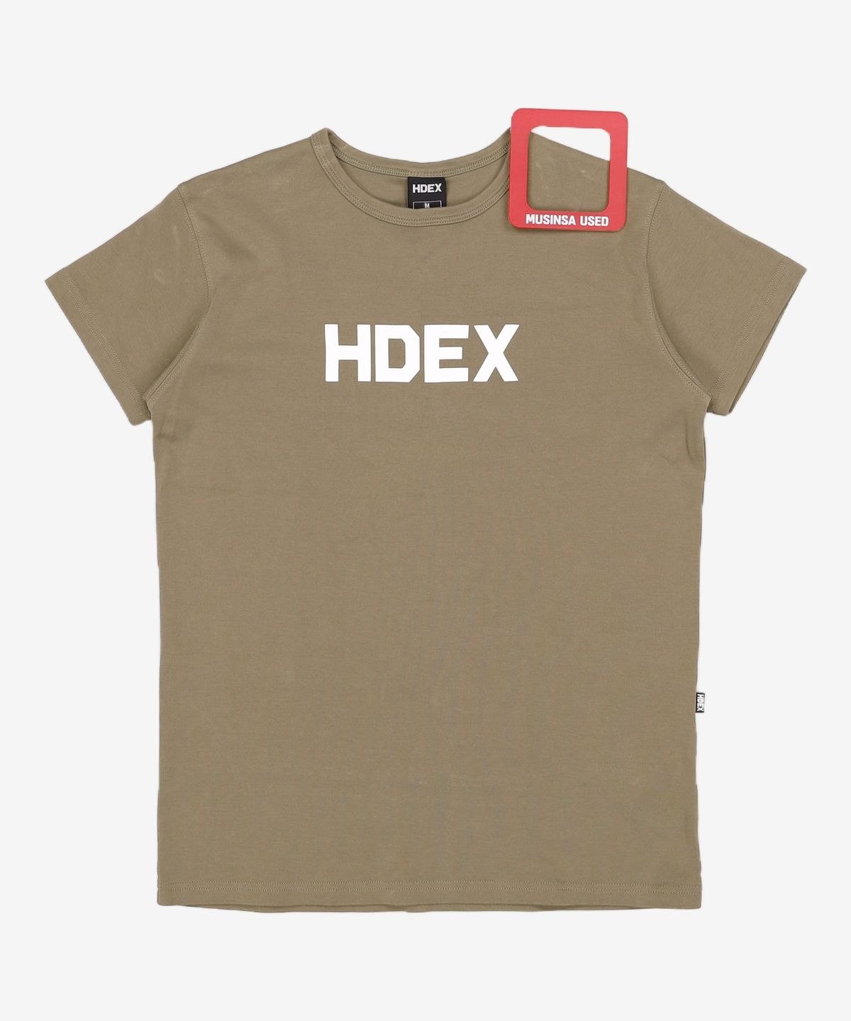 에이치덱스(HDEX) [2pack] 메인로고 머슬핏 반팔티 M