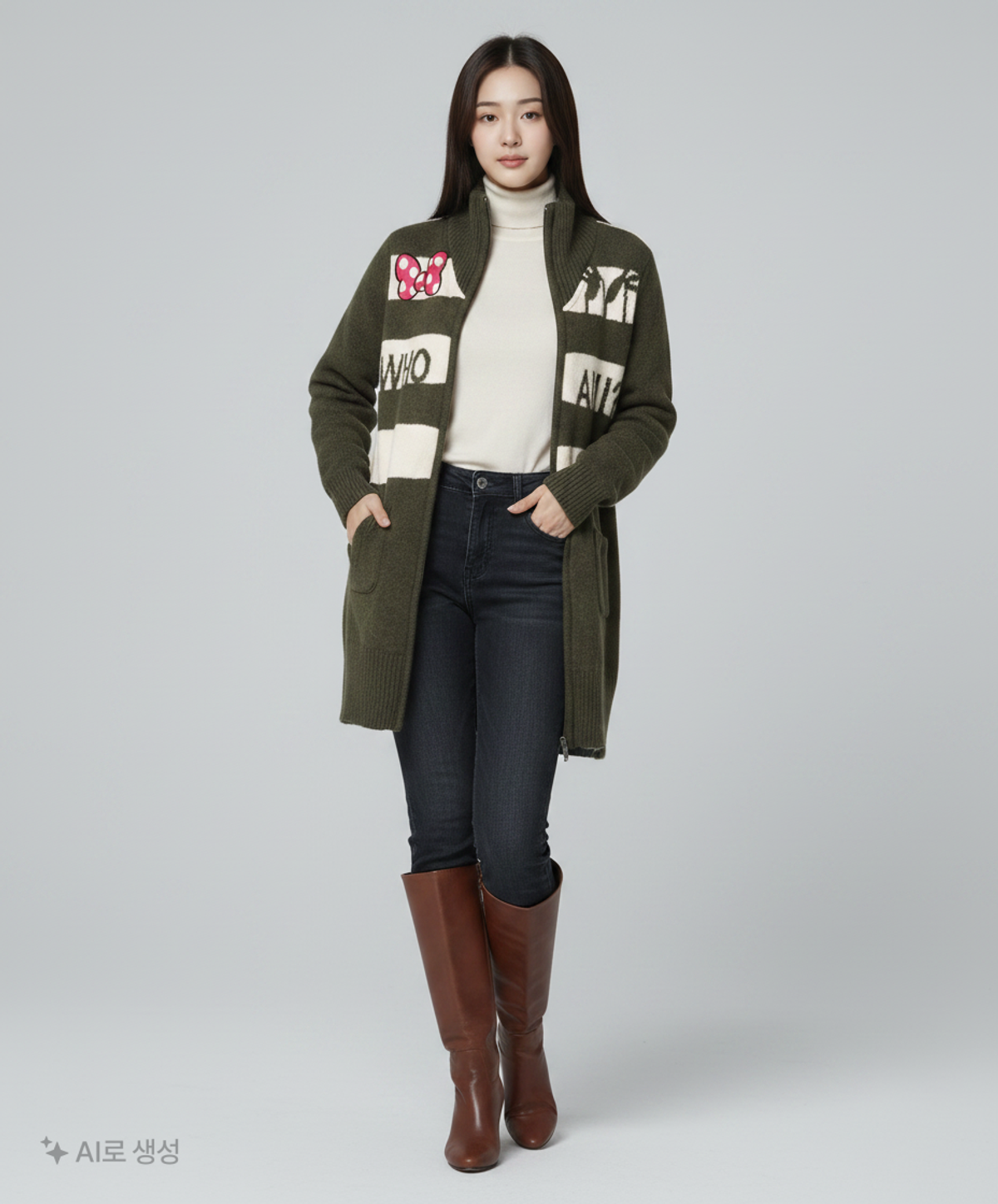디즈니(Disney) 카디건 90