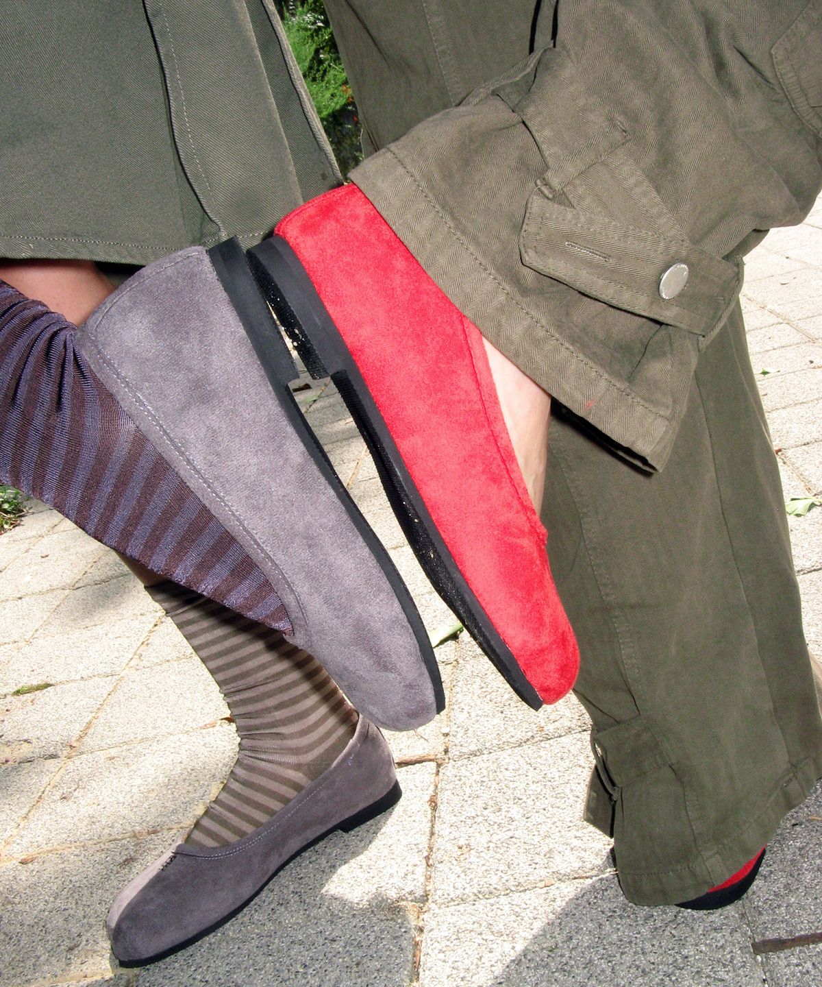 포기무디(FOGGY MOODY) Toe 0029-2. Flat Shoes (Suede) - 3colors