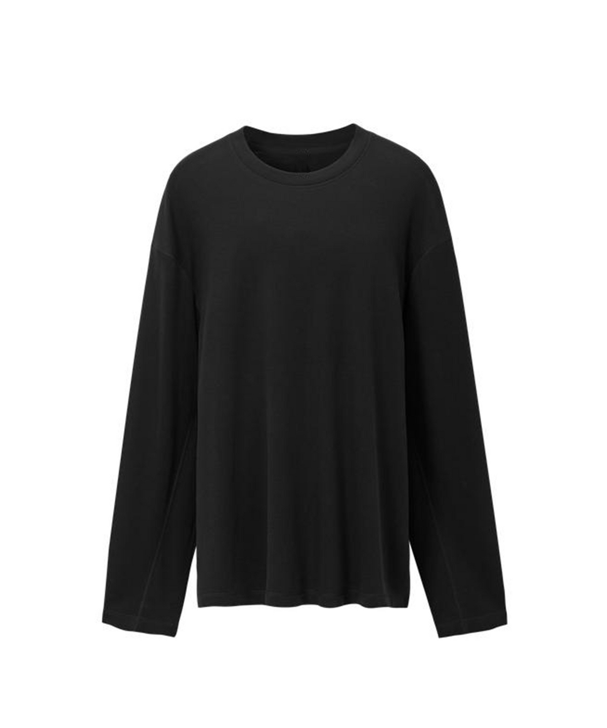 버튼서울(BUTTON SEOUL) 비스코스 울 블렌드 릴렉스드 롱슬리브 (2 COLOR)