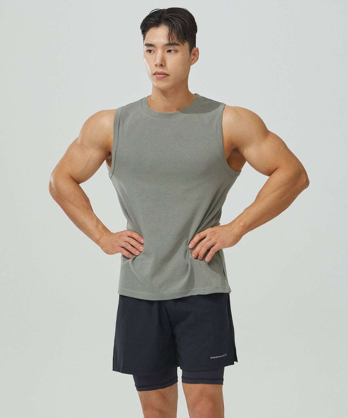 블랙몬스터핏(BLACK MONSTER FIT) [2PACK] 쿨링플러스 트리코트 러닝 3부 팬츠 (4color) / BM210223