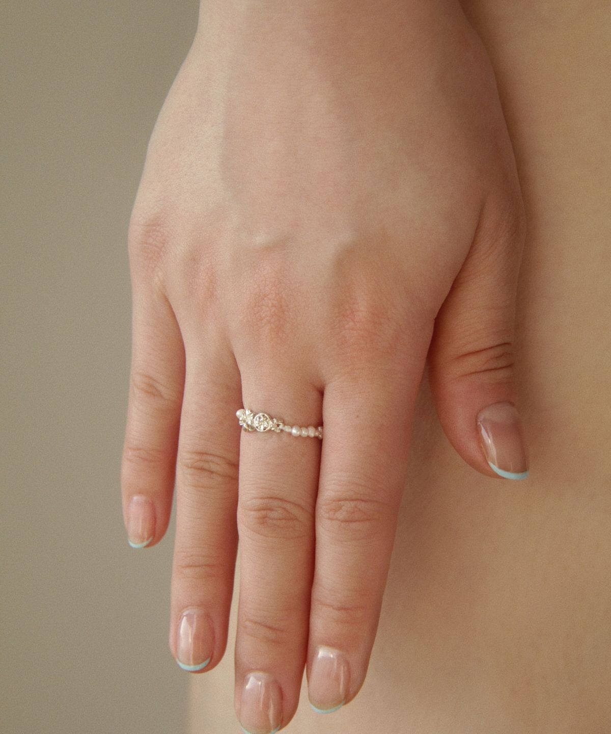 최창남메이드(CCNMADE) Plumeria Pearl Ring2 플루메리아 진주 반지 2