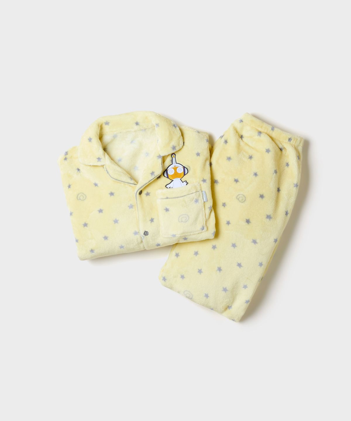 스파오(SPAO) [개구리 중사 케로로] 수면 파자마(Yellow)_SPPPG4VU12