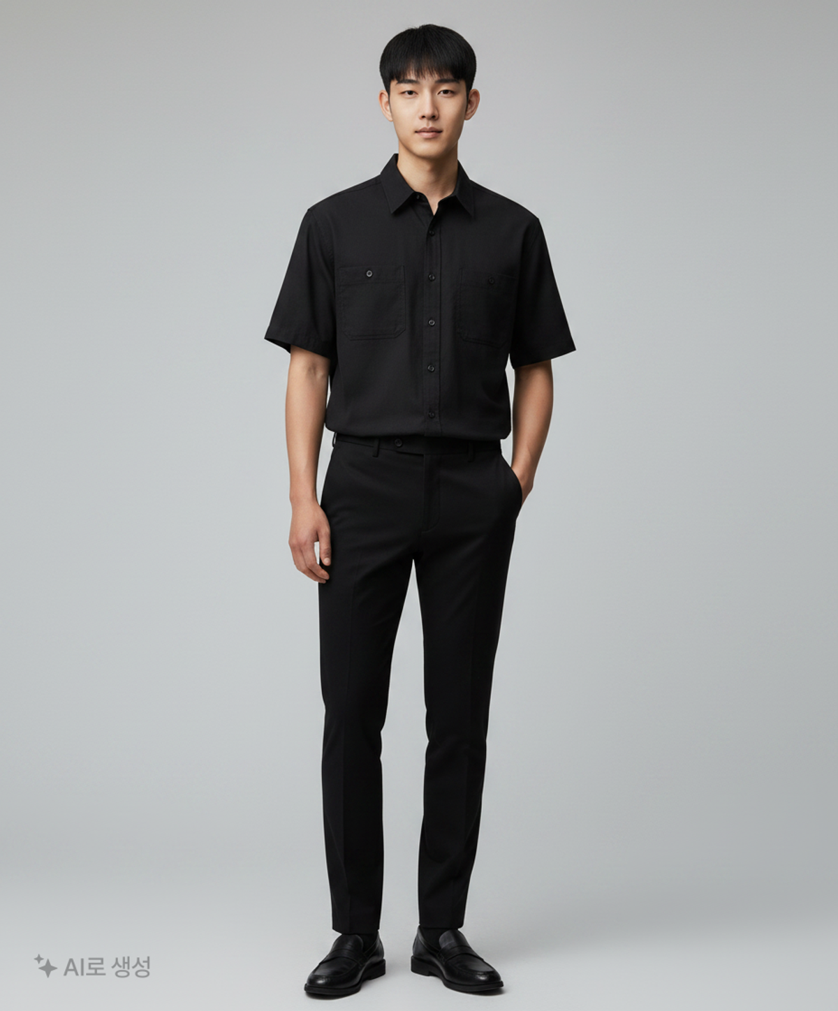 수아레(SUARE) 릴렉스 투포켓 하프 셔츠 - 6 COLOR L