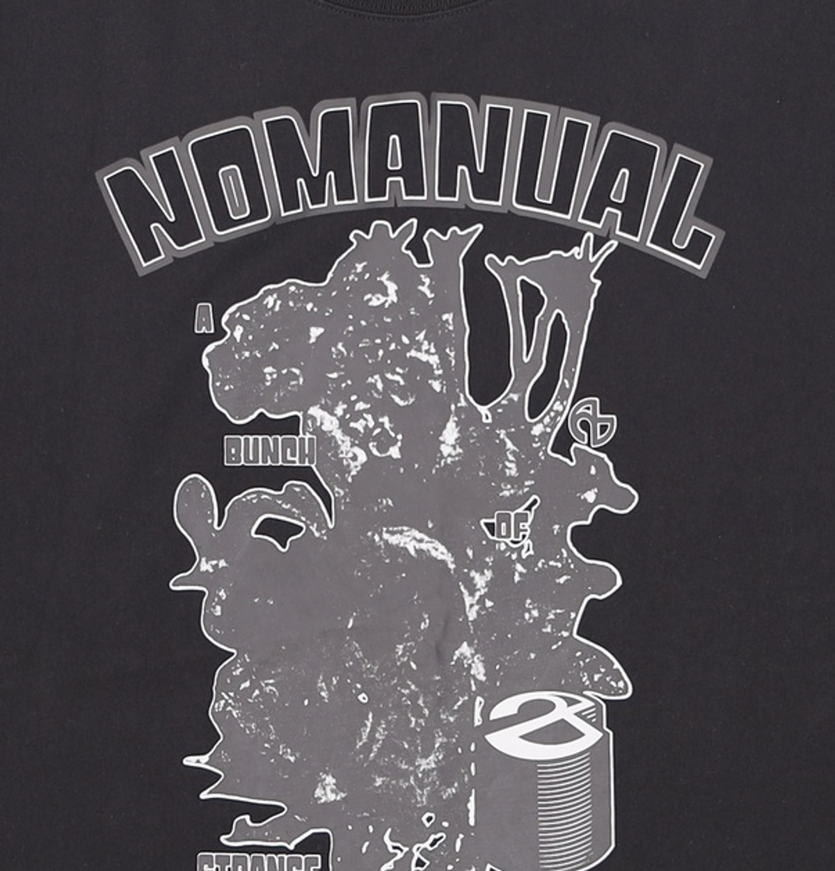 노매뉴얼(NOMANUAL) S.P T-SHIRT - 5 COLOR 100
