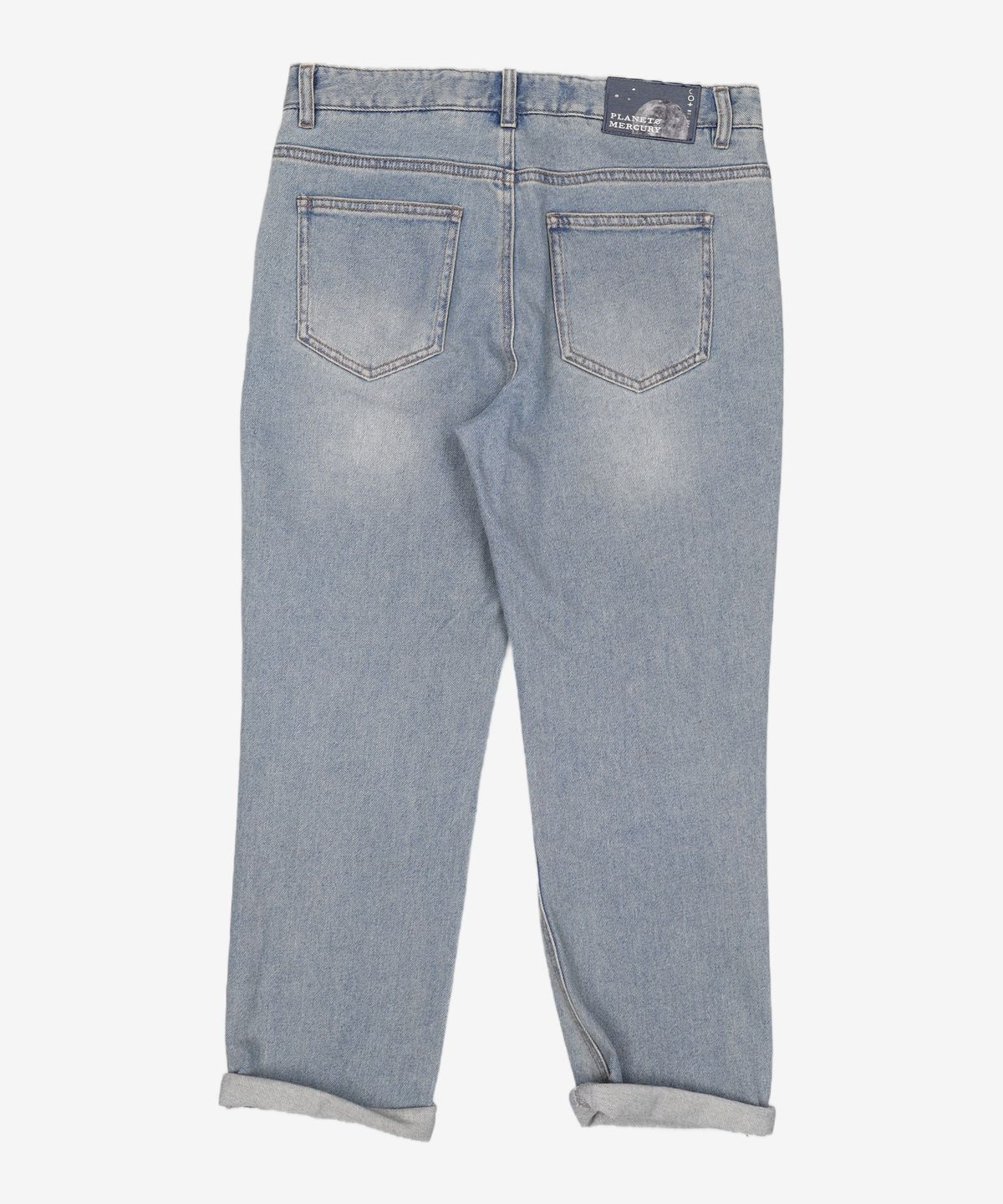 플래닛머큐리(PLANET MERCURY) Regular Denim Trousers 81