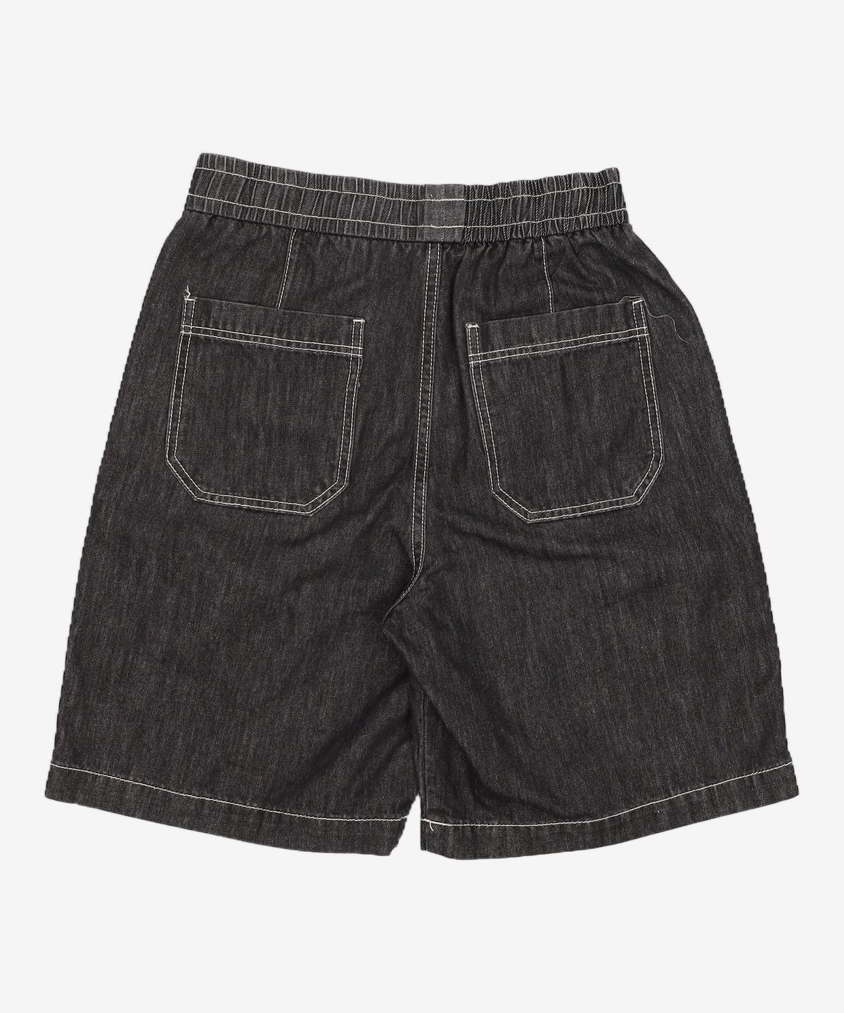스파오(SPAO) (시티보이) 유니 오버핏 데님 쇼츠_SPTND24C91 S
