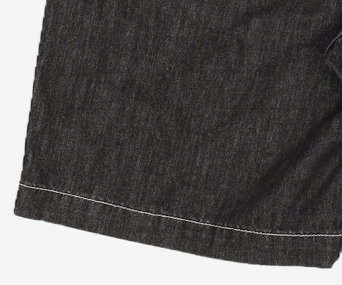 스파오(SPAO) (시티보이) 유니 오버핏 데님 쇼츠_SPTND24C91 S