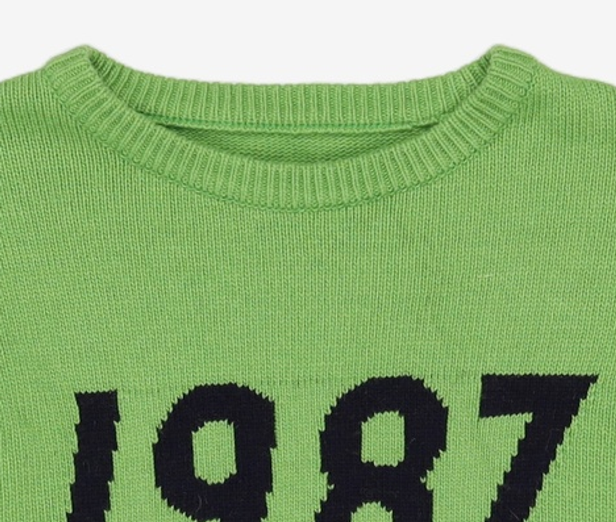엠엠엘지(MMLG) [Mmlg] 1987 KNIT (INTARSIA) (PLANT GREEN) S