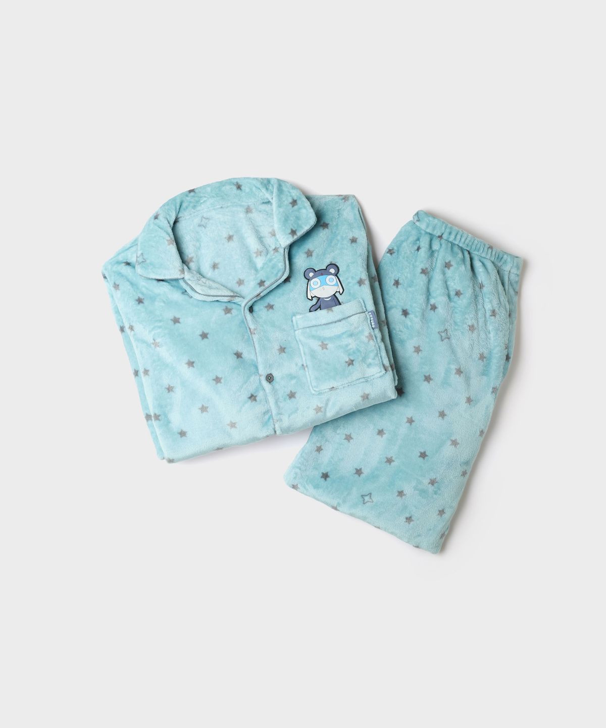 스파오(SPAO) [개구리 중사 케로로] 수면 파자마(Light Blue)_SPPPG4VU12