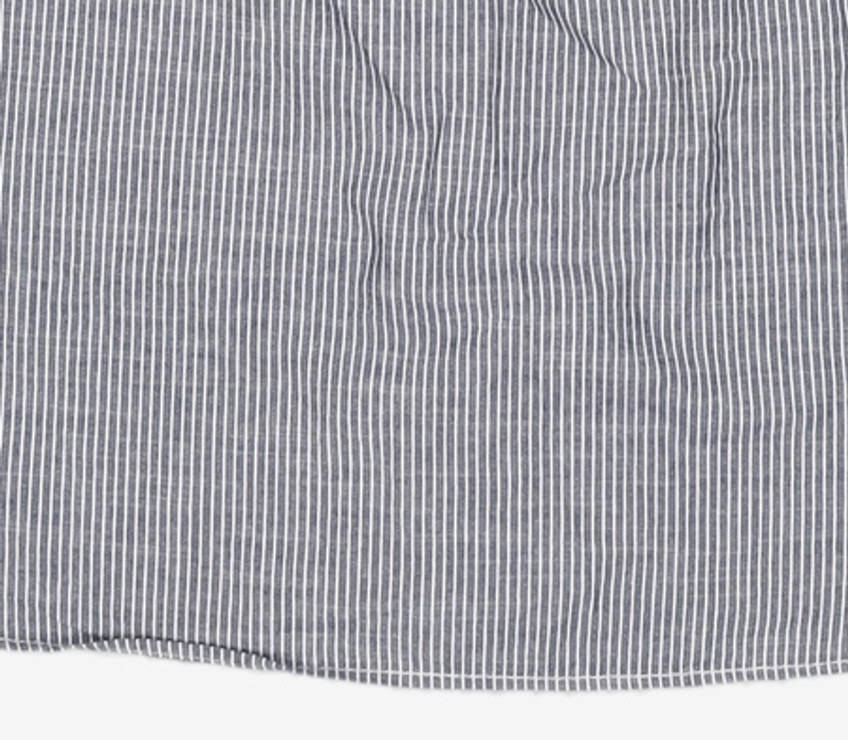 무신사 스탠다드(MUSINSA STANDARD) 스트라이프 워크 셔츠 [블루/스트라이프] M