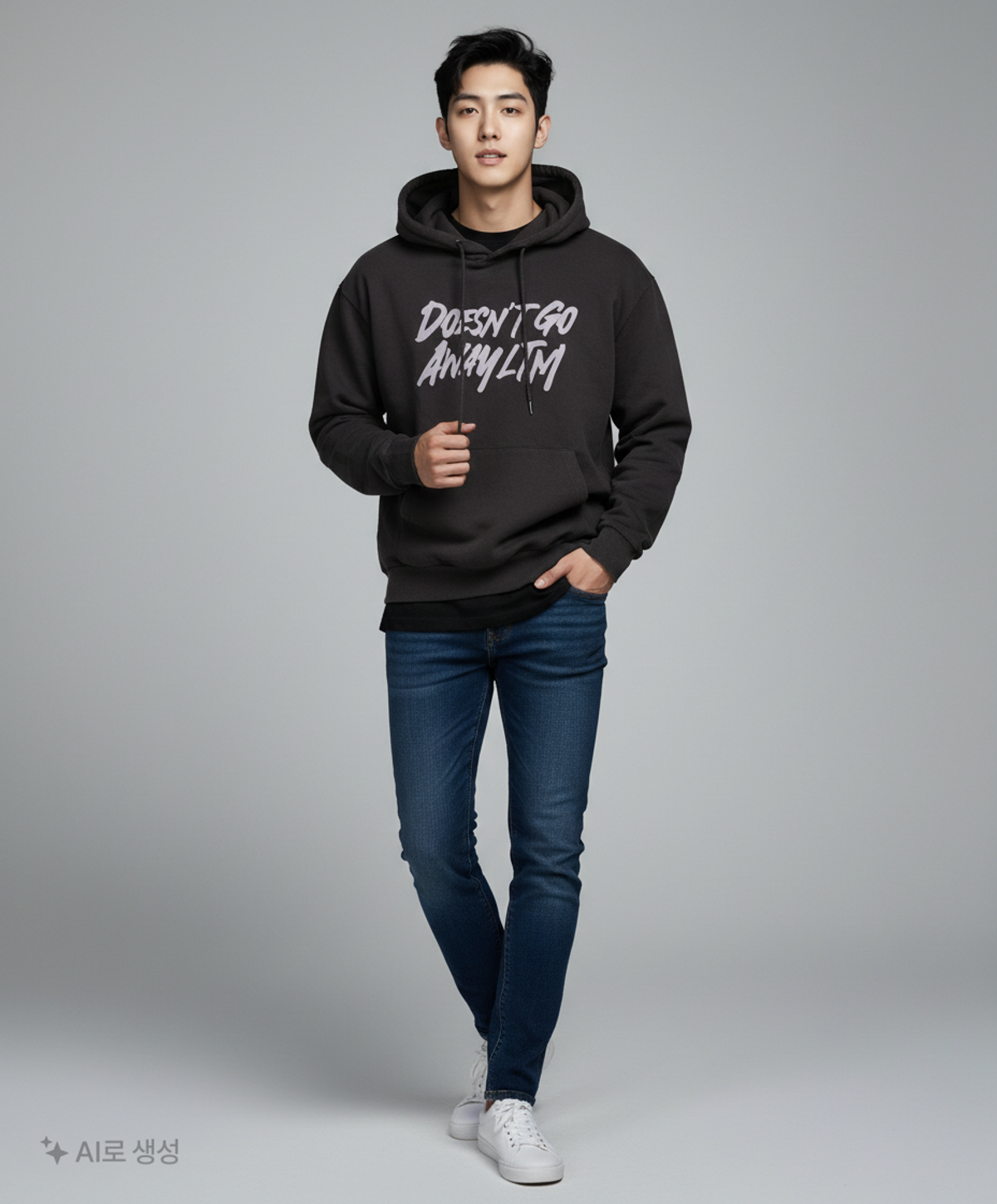 라이크더모스트(LIKE THE MOST) 후드 티셔츠 M