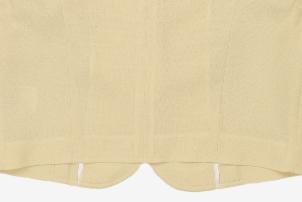 미쏘(MIXXO) 라운드넥 반팔 자켓_MIWJKD71PG S