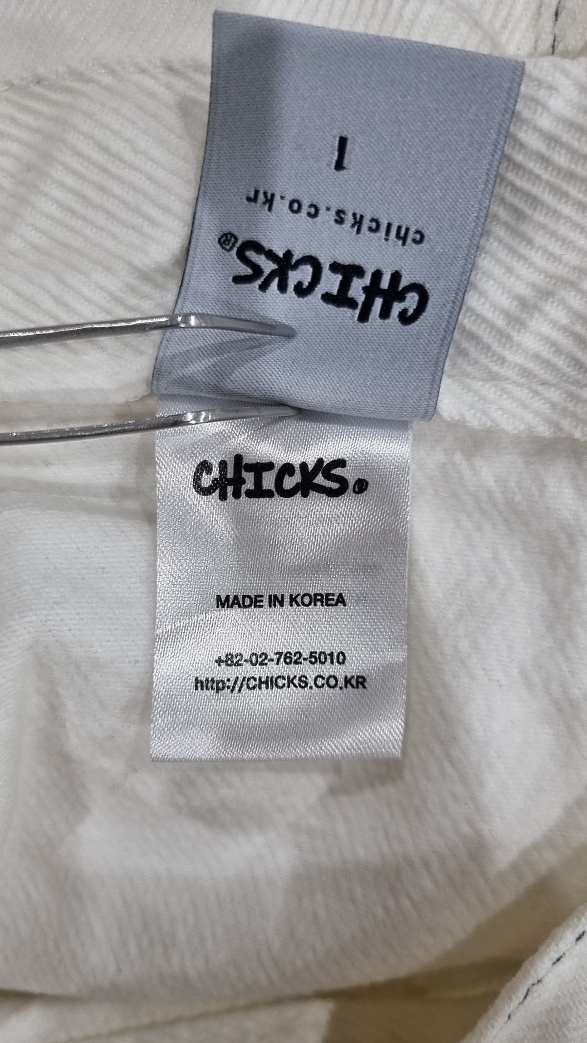 칙스(CHICKS) 코튼 팬츠 1