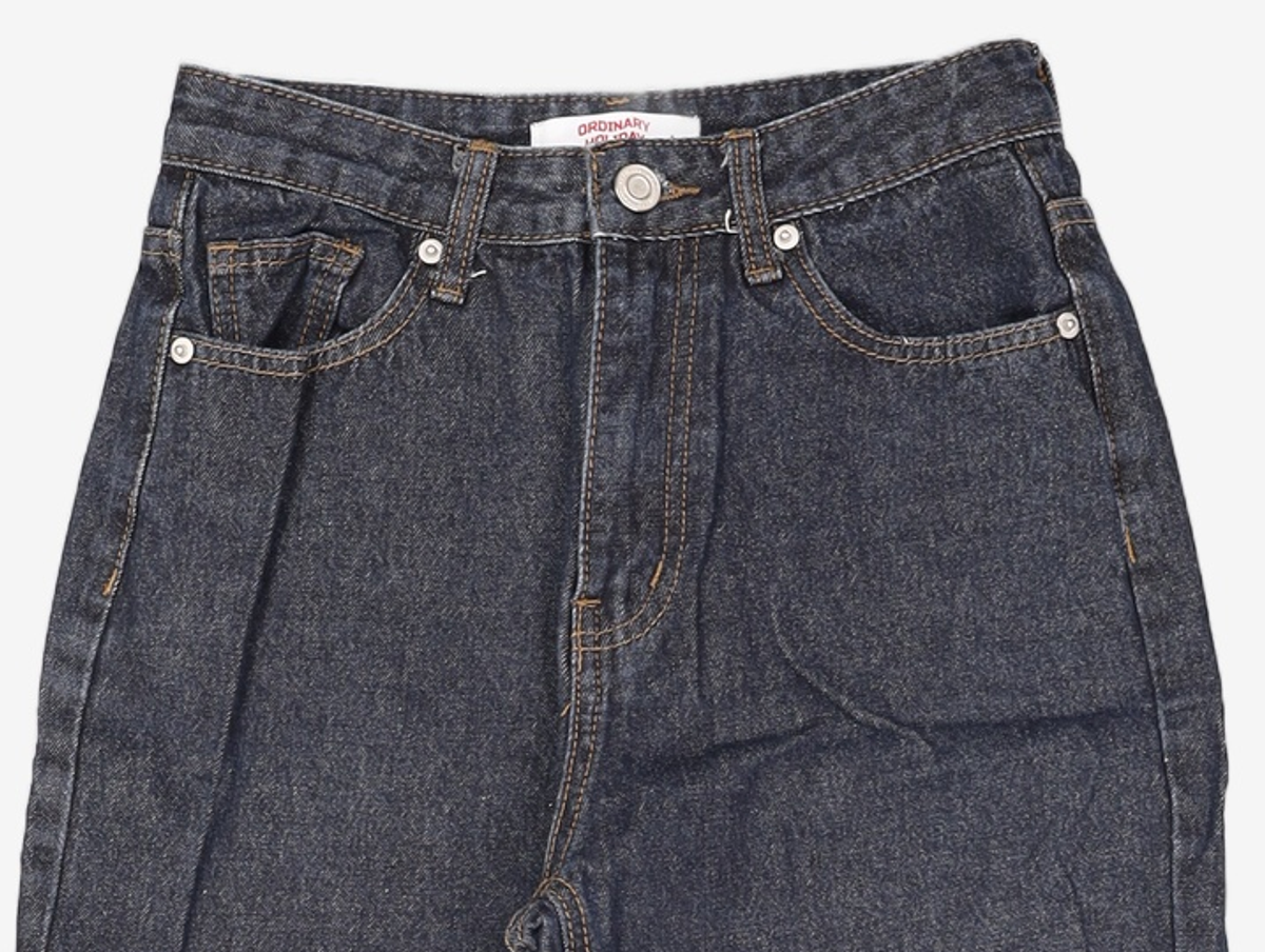 오디너리 홀리데이(ORDINARY HOLIDAY) 생지루즈스트레이트데님팬츠 RAW STRAIGHT DENIM PANTS OSS