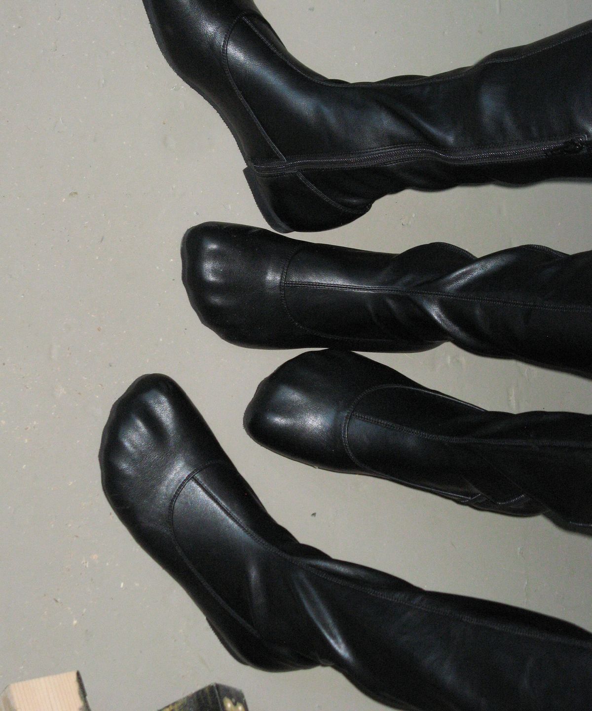 포기무디(FOGGY MOODY) Toe 0058. Spanx Knee-High Boots