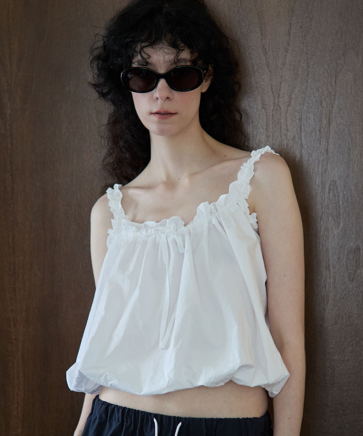 누베르(NUVERE) Lune Blouse White