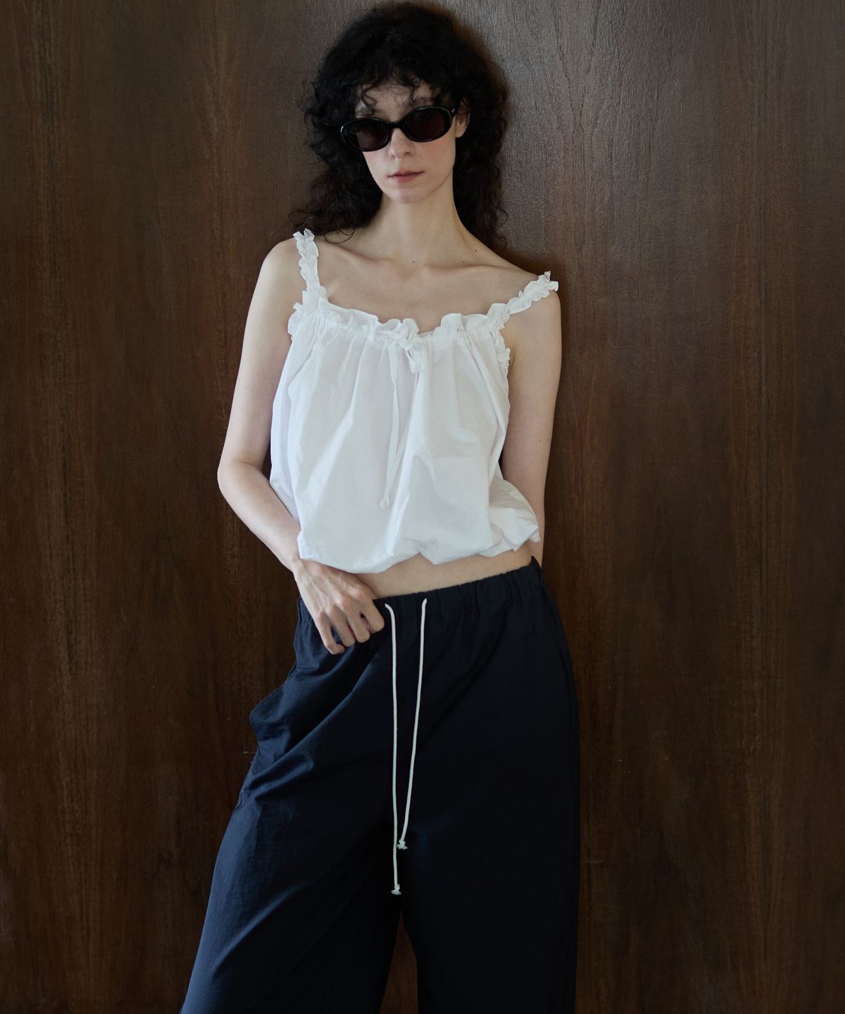 누베르(NUVERE) Lune Blouse White