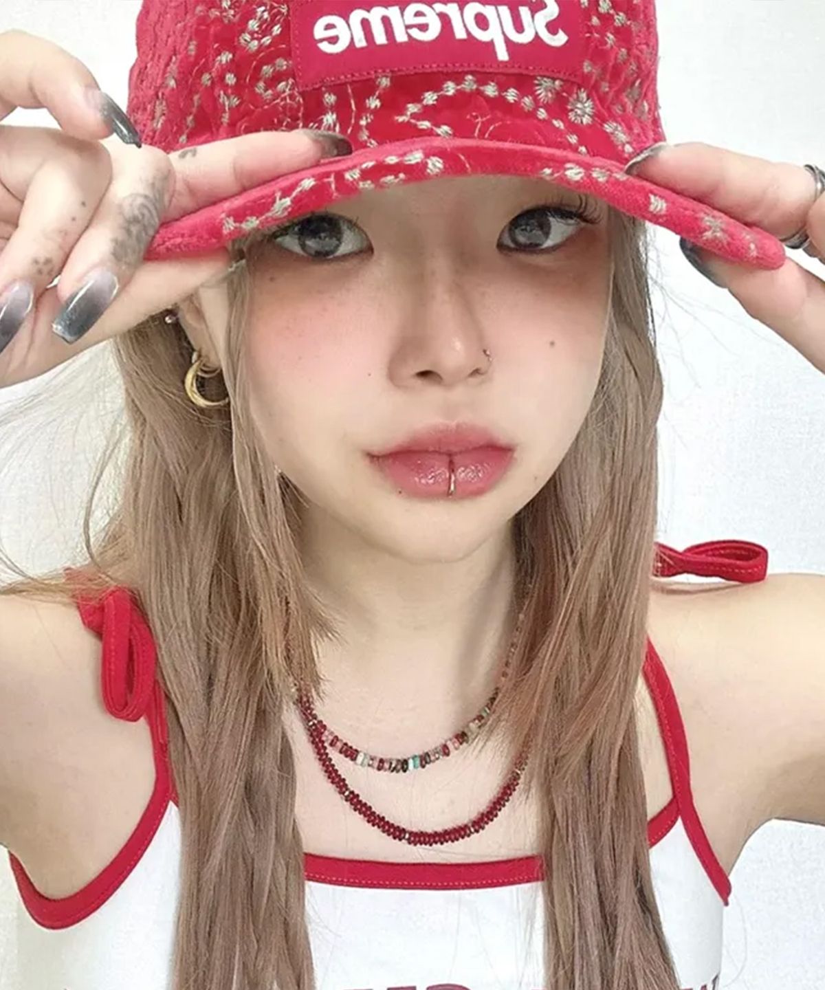 아이엠제이(IAMJ) 캔디팝 원석 목걸이 (2types)