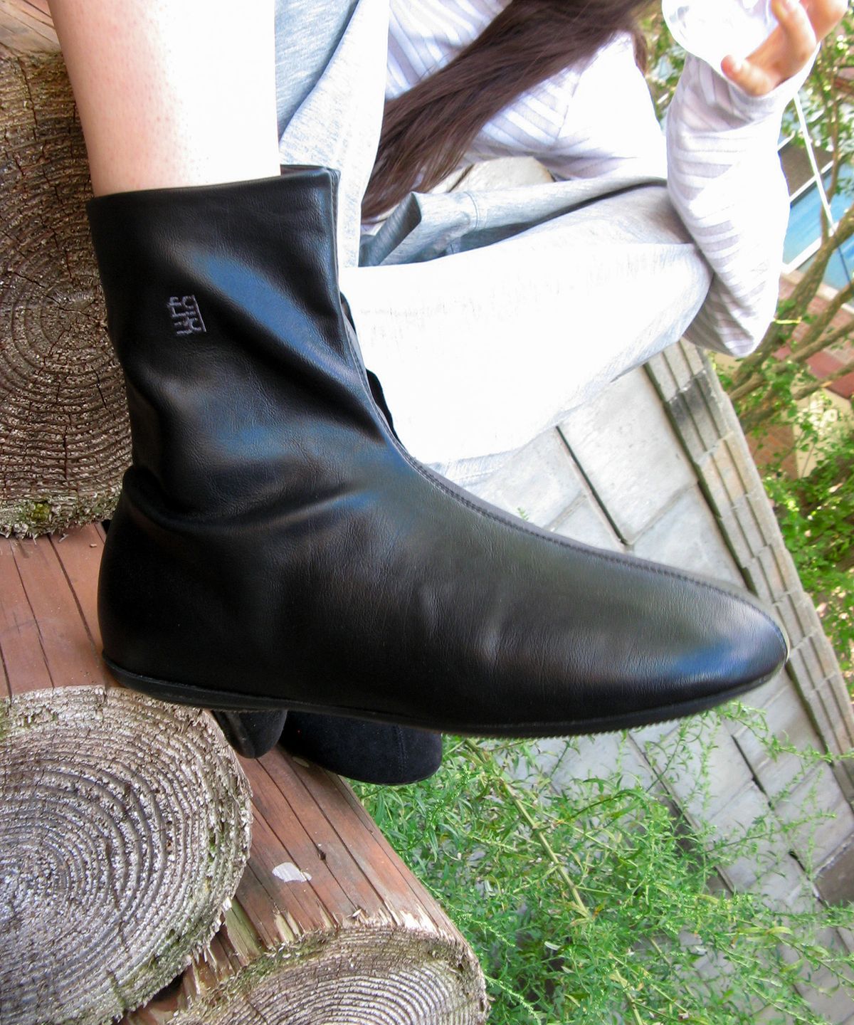 포기무디(FOGGY MOODY) Melt 0059. Spanx Ankle Boots - 2colors