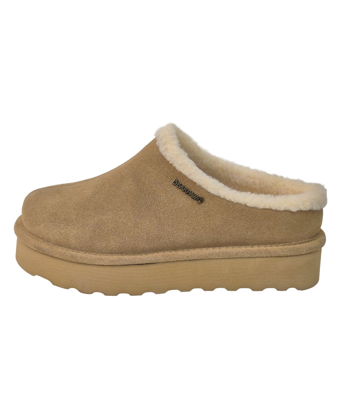 베어파우(BEARPAW) IZZY PLATFORM LO 양털슬리퍼 아이스커피 (K3323243RD-W)