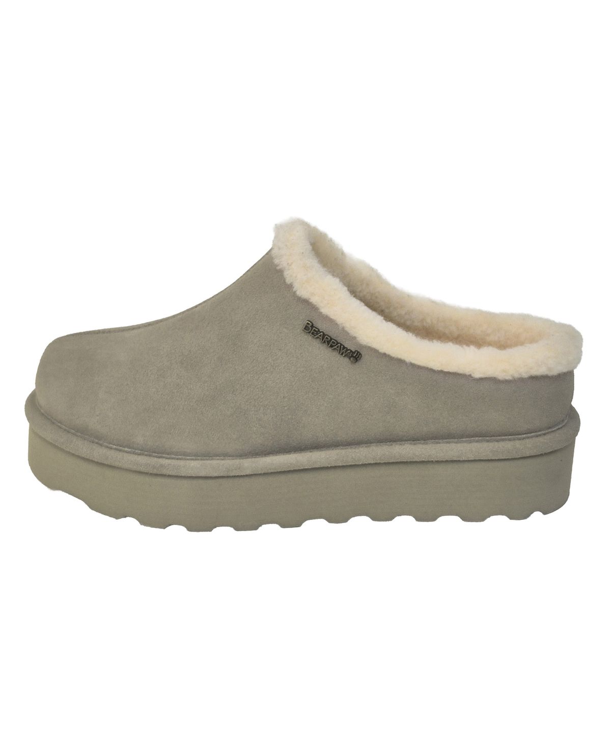 베어파우(BEARPAW) IZZY PLATFORM LO 양털슬리퍼 머쉬룸 (K3323500RD-W)