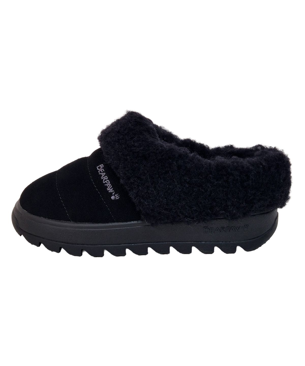 베어파우(BEARPAW) BENNY 양털슬립온 블랙 (K3039001RD-W)