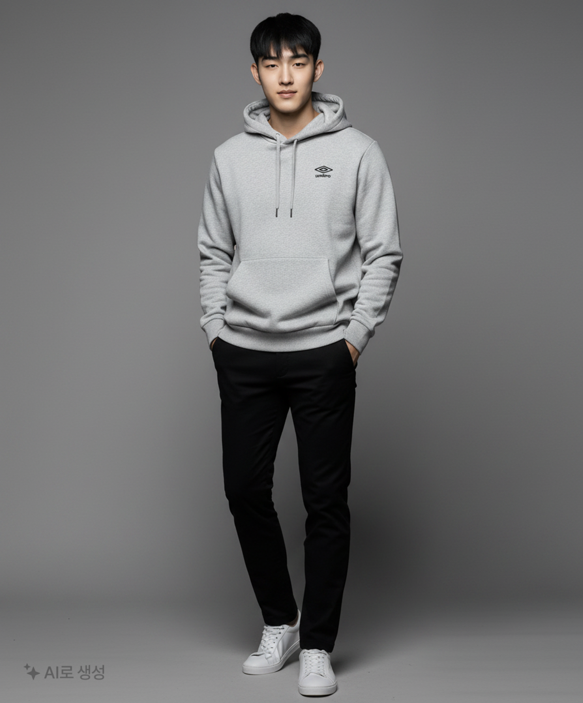 엄브로(UMBRO) 후드 티셔츠 100