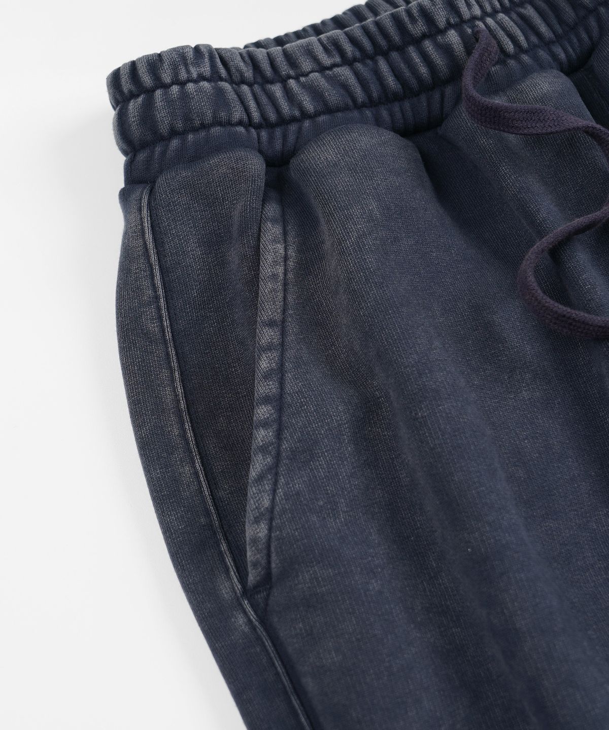 프리즘웍스(FRIZMWORKS) OG VINTAGE DYEING SWEAT PANTS _ WASHED NAVY