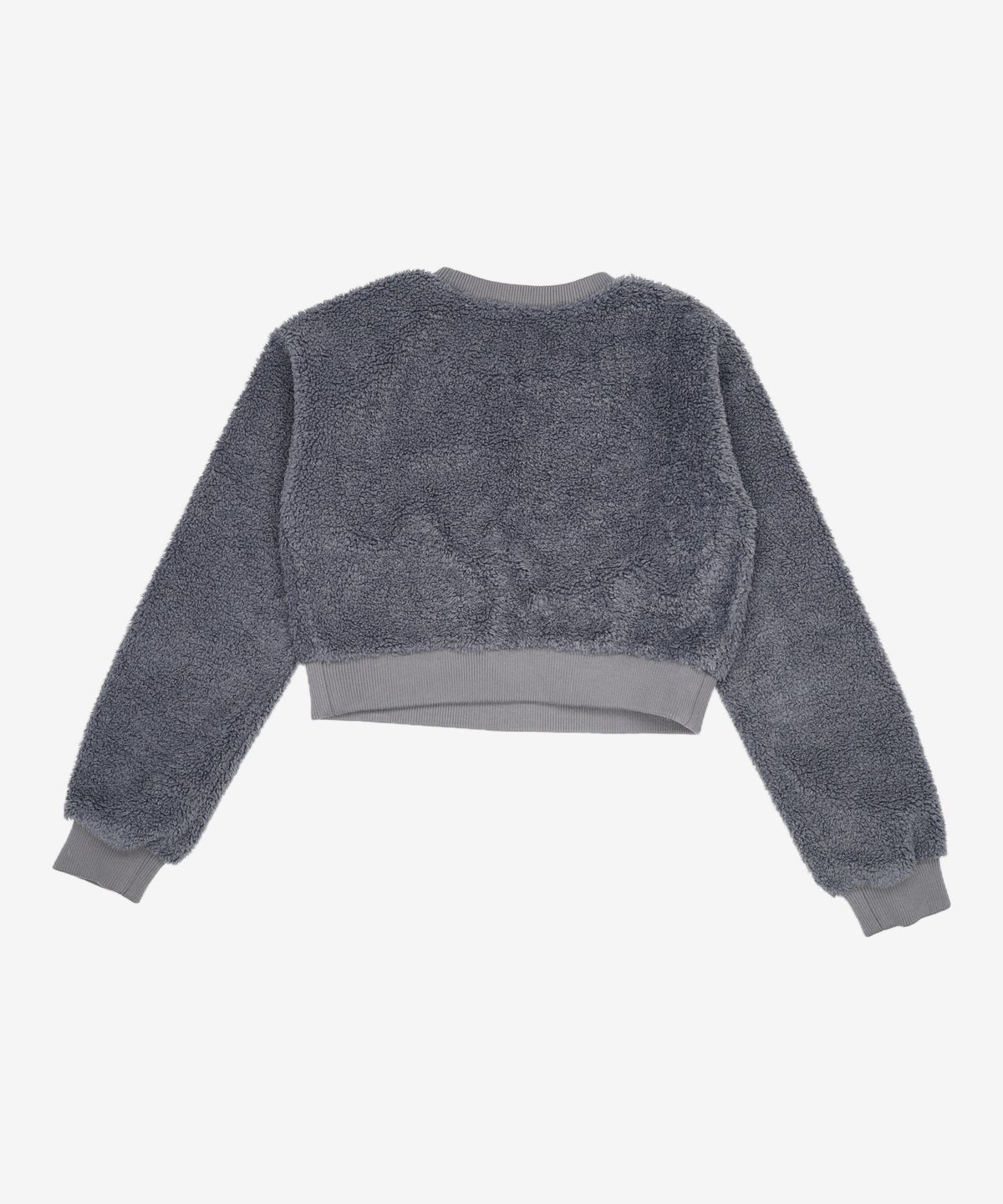 셀피쉬(SELFISH) 플러피 크롭 맨투맨 (SBW2MT01) (CHARCOAL) XL