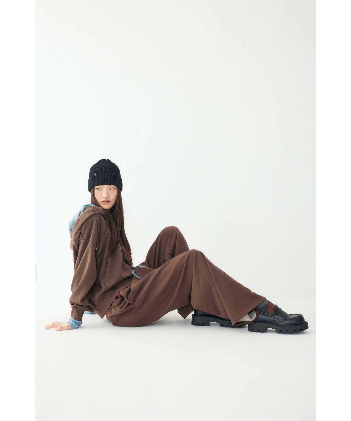 스튜디오 톰보이(STUDIO TOMBOY) 베이직 리브드 비니_블랙 9146474201